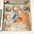 Religious image in the wall recess