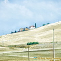 The slopes of Val d'Orcia