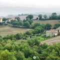 The rolling valleys of Val d'Orcia