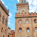 Bologna Clock Tower and the Town Hall