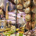 La Baita shop window, full of tempting foods