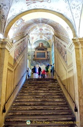Staircase up to the Anatomical Theatre