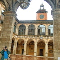 Inner courtyard of the Archiginnasio of Bologna