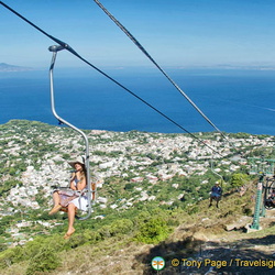 Capri - Anacapri to Monte Solaro Chairlift