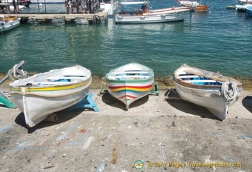 Boats at Marina Grande