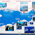 Map of Capri and things to see