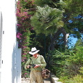 Walking along Via Tragara