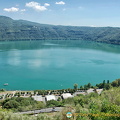 What a beautiful view of Lake Albano
