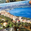 An aerial view of Castel Gandolfo