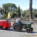 A parade of some sort in Castel Gandolfo