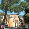 View of the papal residence