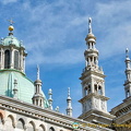 The dome and spires of Como Duomo