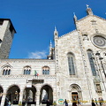 View of Como Duomo and the Porta Torre