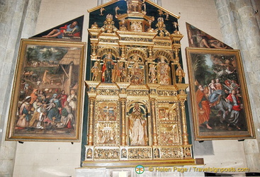 Como Duomo: Gilt altarpiece