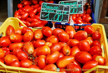Beautiful pomodori toscano in Cortona