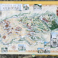 Map of Cortona town