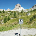 23rd bend on the Passo Giao circuit