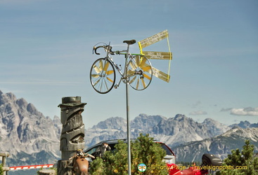 Cycling is the craze in the Dolomites