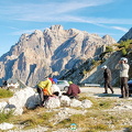A beautiful spot on Passo Valparola for taking snaps