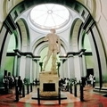 Statue of David, rear view