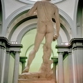 This marble statue of David weighs 6 tonnes