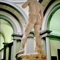 Rear view of David