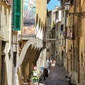 Via Toscanella runs off Borgo San Jacopo