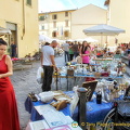 The Piazza Santo Spirito market 