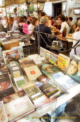 Bookshop at the Santo Spirito market