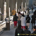 Florence, Italy (1019 visits) Crowds heading for the Uffizi Florence, Italy