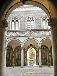 A view through the arches