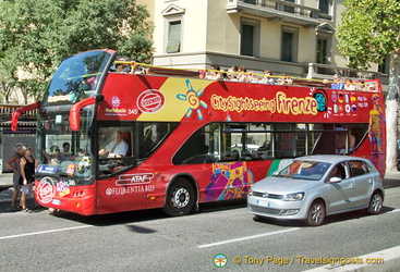 Florence sightseeing bus
