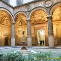 Vasari's courtyard with Putto fountain