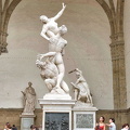 Rape of the Sabine Women by Giambologna