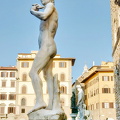 A copy of Michelangelo's David