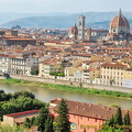 A panoramic view of Florence city centre