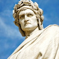 Dante Alighieri closeup