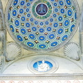 View of the dome in the Pazzi Chapel portico