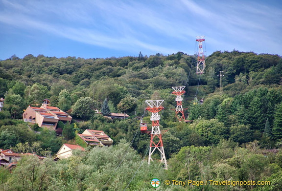 Stresa-Mottarone cable car structure