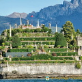 The Italianate gardens of Isola Bella