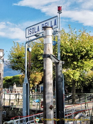 Isola Bella ferry stop