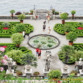 View of Isola Bella Italian garden
