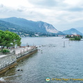 View towards Isola Pescatori from Isola Bella