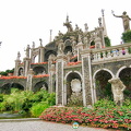 The amphitheatre of Isola Bella formal gardens