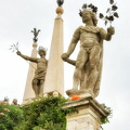 Isola Bella garden statues