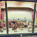 An exhibit depicting Napoleon's visit to Palazzo Borromeo (perhaps)