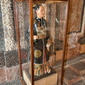 One of the many interesting exhibits in the Palazzo Borromeo grotto