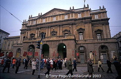Milan's world-renowned La Scala
[Milan - Italy]