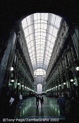 Galleria Vittorio Emanuele II, otherwise known as Il Salloto di Milano (Milan's Drawing Room)
[Milan - Italy]