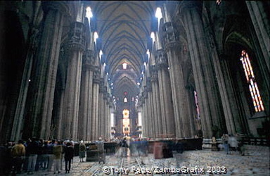 The Duomo is the largest Gothic church in the world
[Milan - Italy]